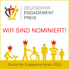 Nominiert für den Deutschen Engagementpreis 2020
